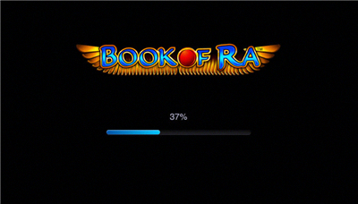 Book of Ra Hauptspielfeld mit aktiven Gewinnlinien